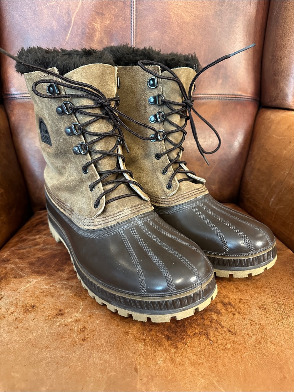 Sorel Men's 12 Waterproof Insulated Lace-Up Winter Boots